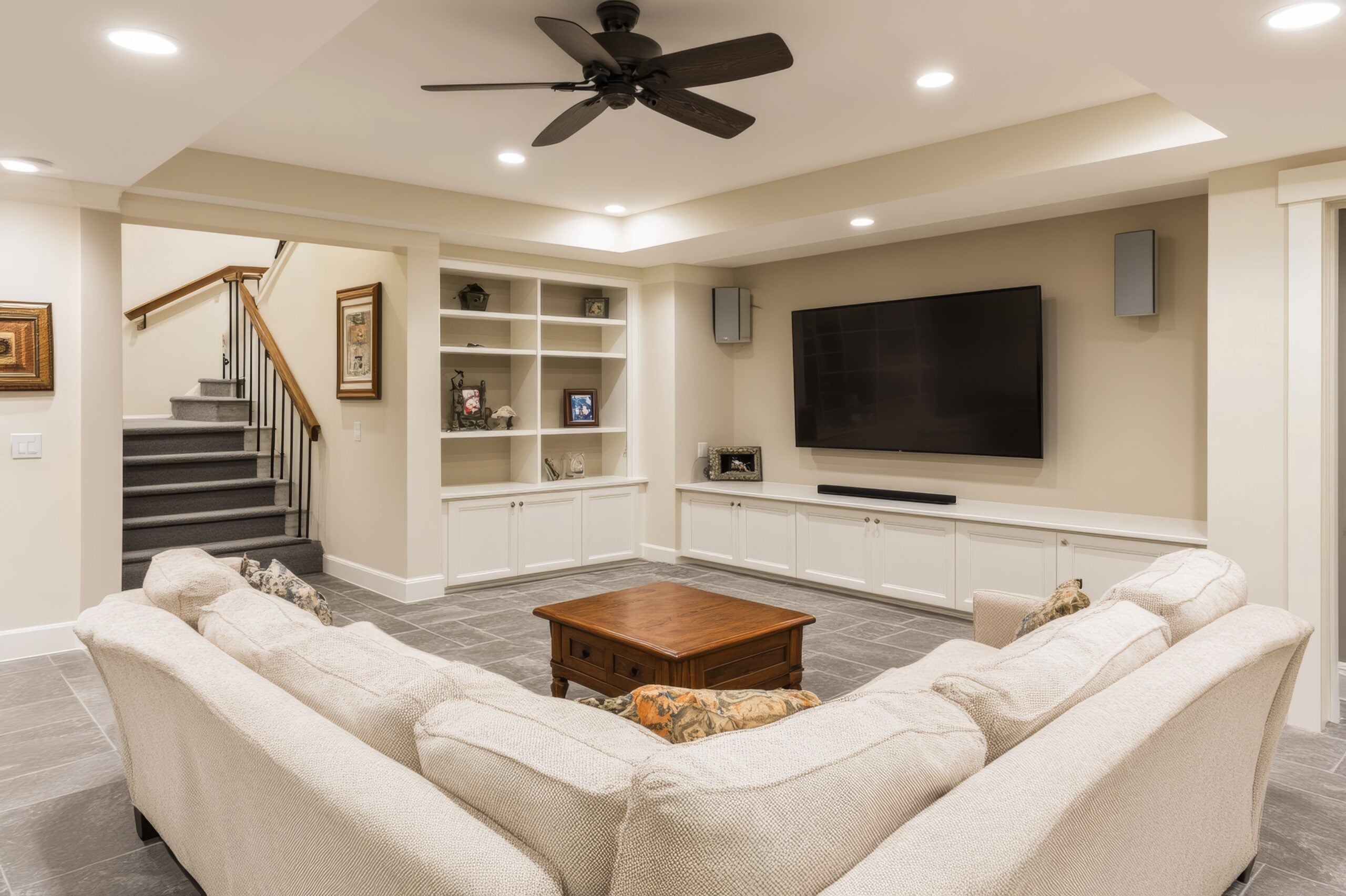 Living Room Organization scaled